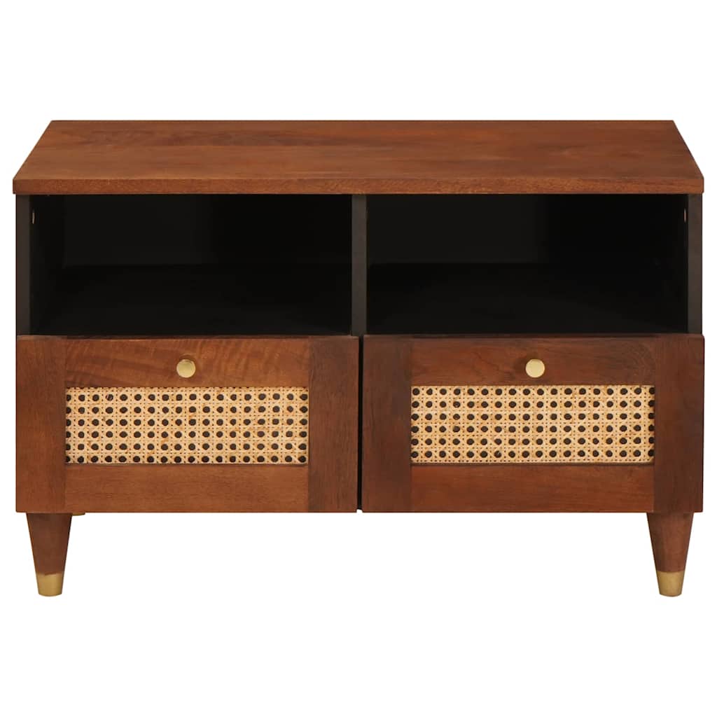 TV ormar s ladicama Smeđa 70 x 33,5 x 46 cm Čvrsto drvo manga