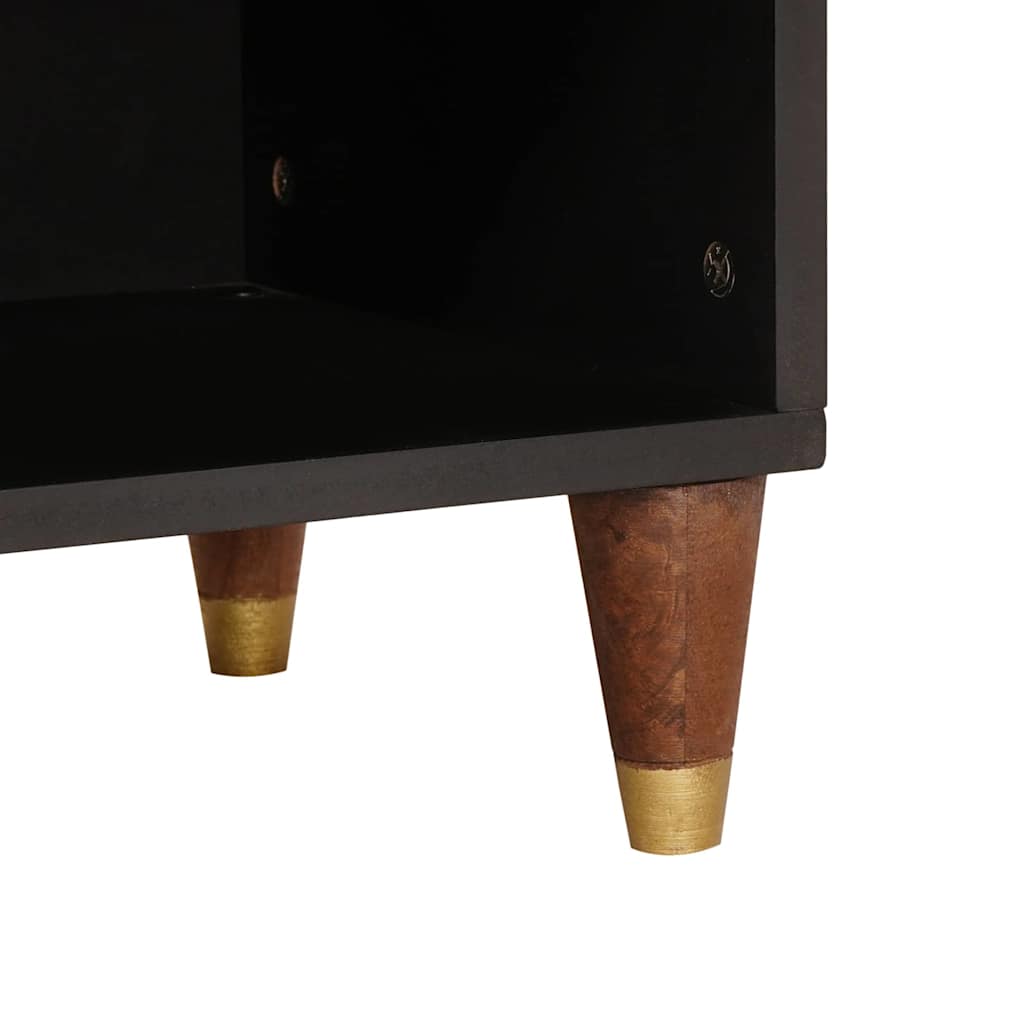 TV ormar s ladicama Smeđa 100 x 33,5 x 46 cm Čvrsto drvo manga