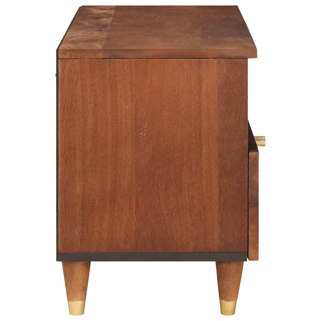 TV ormar s ladicama Smeđa 80 x 33,5 x 46 cm Čvrsto drvo manga