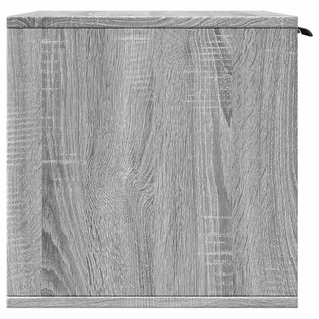 Kutija z mačji pijesak boja hrasta 60x40x40cm konstruirano drvo