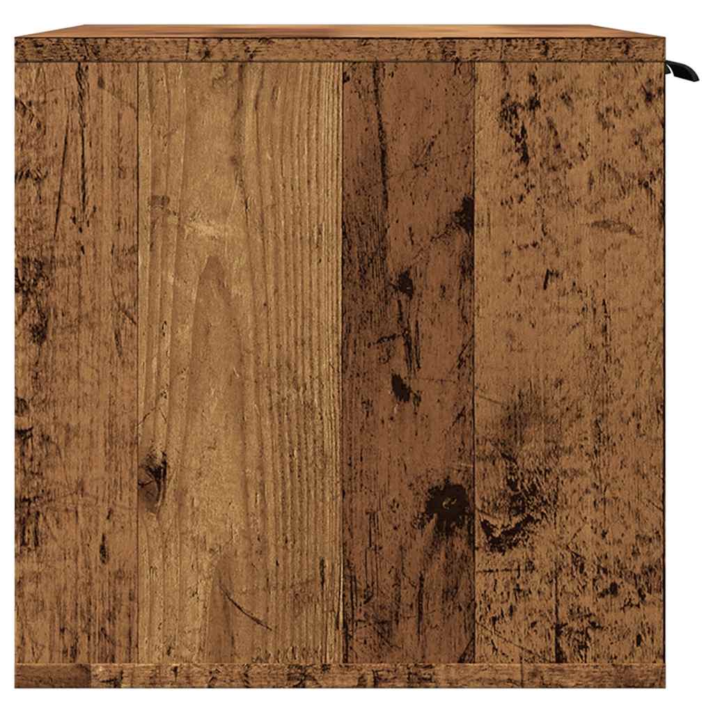 Kutija za mačji pijesak boja drva 60x40x40 cm konstruirano drvo