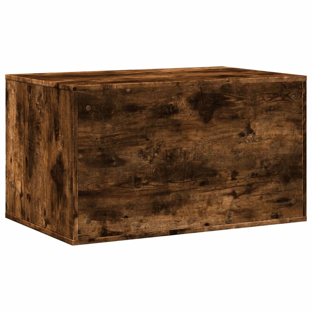 Kutija z mačji pijesak boja hrasta 80x50x45cm konstruirano drvo