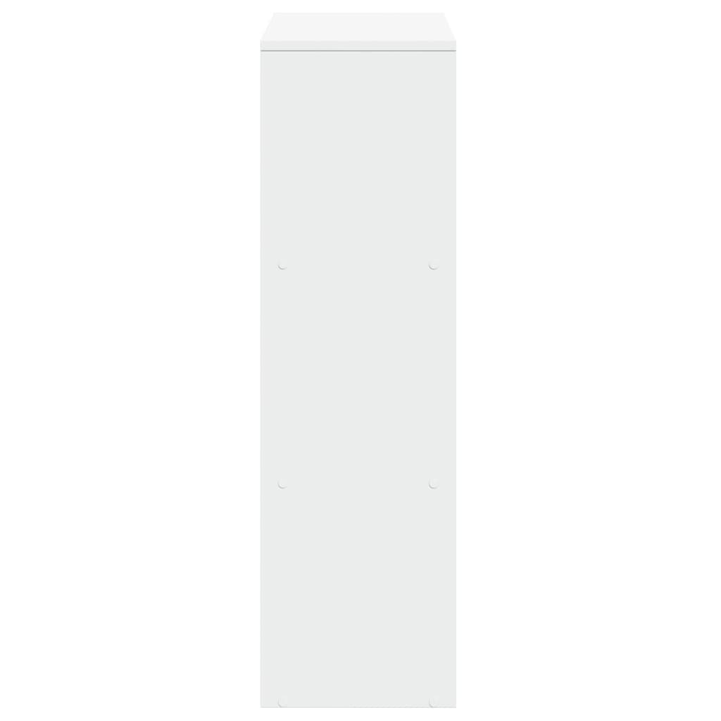 Pregrada za sobe s 3 etaže, bijela, 99x29x99 cm, od inženjerskog drva