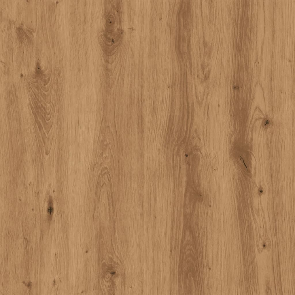 Pregrada / regal za knjige 3 razina hrast 123x29x123 cm drveni