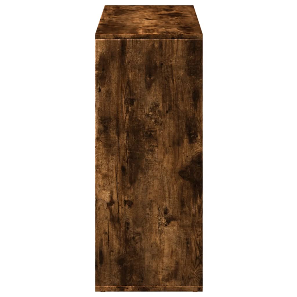 Pregrada / regal za knjige boja hrasta 69,5x29x69,5 cm drveni