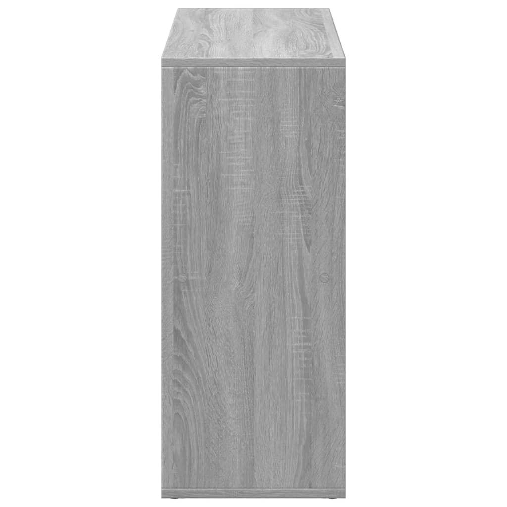 Pregrada / regal za knjige boja hrasta 69,5x29x69,5 cm drveni