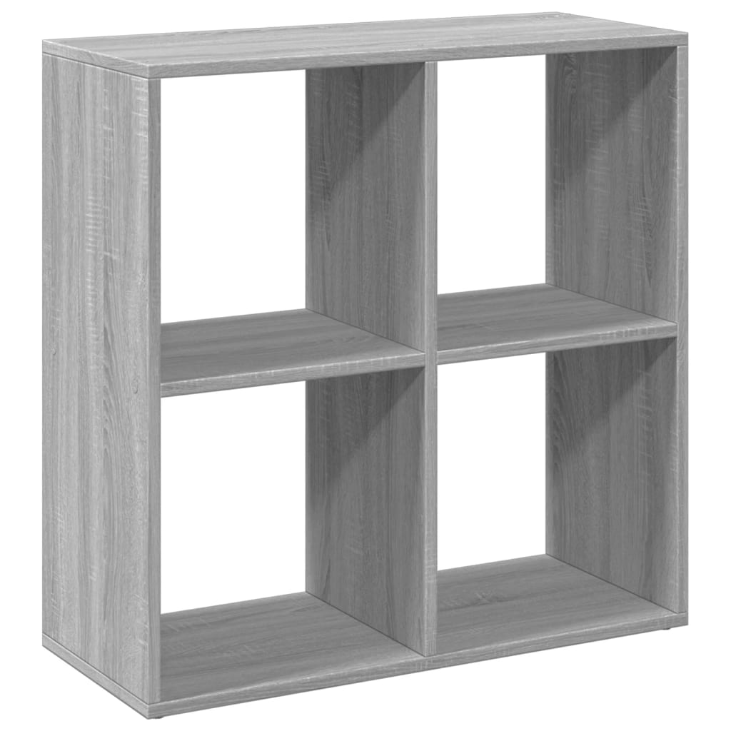 Pregrada / regal za knjige boja hrasta 69,5x29x69,5 cm drveni