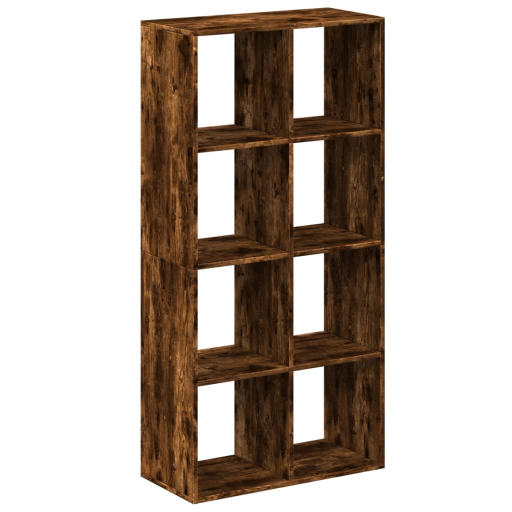 Pregrada / regal za knjige boja hrasta 69,5x29x137,5 cm drveni