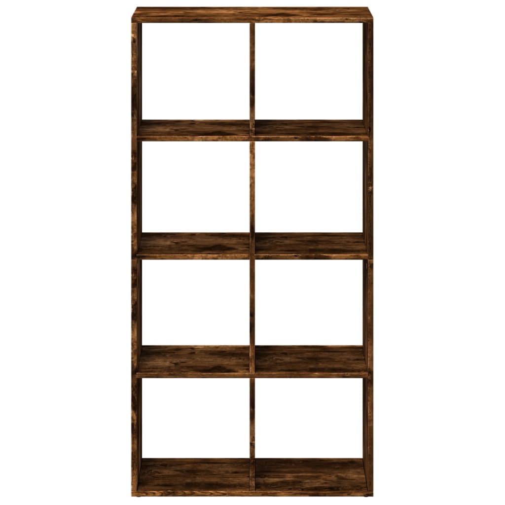 Pregrada / regal za knjige boja hrasta 69,5x29x137,5 cm drveni