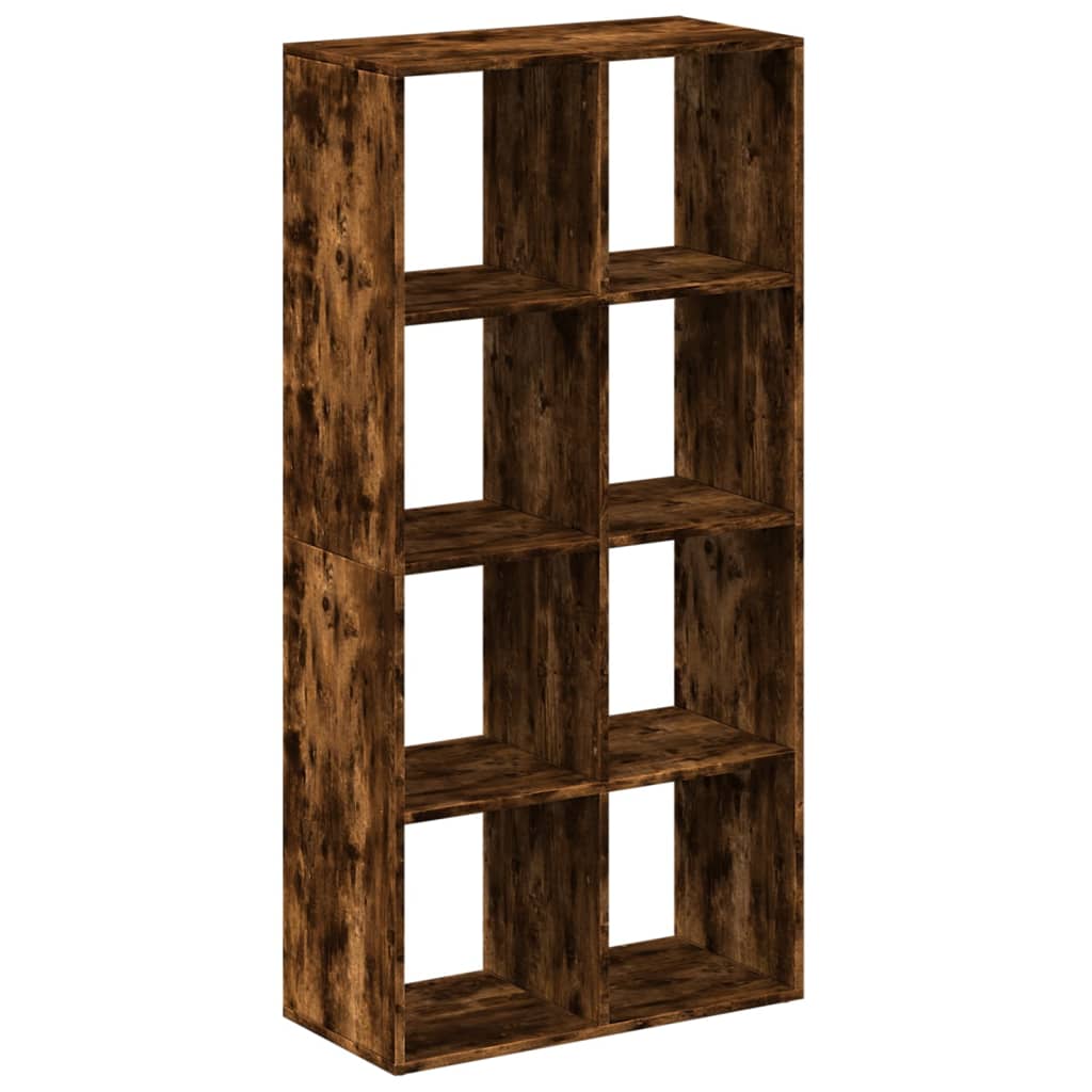 Pregrada / regal za knjige boja hrasta 69,5x29x137,5 cm drveni
