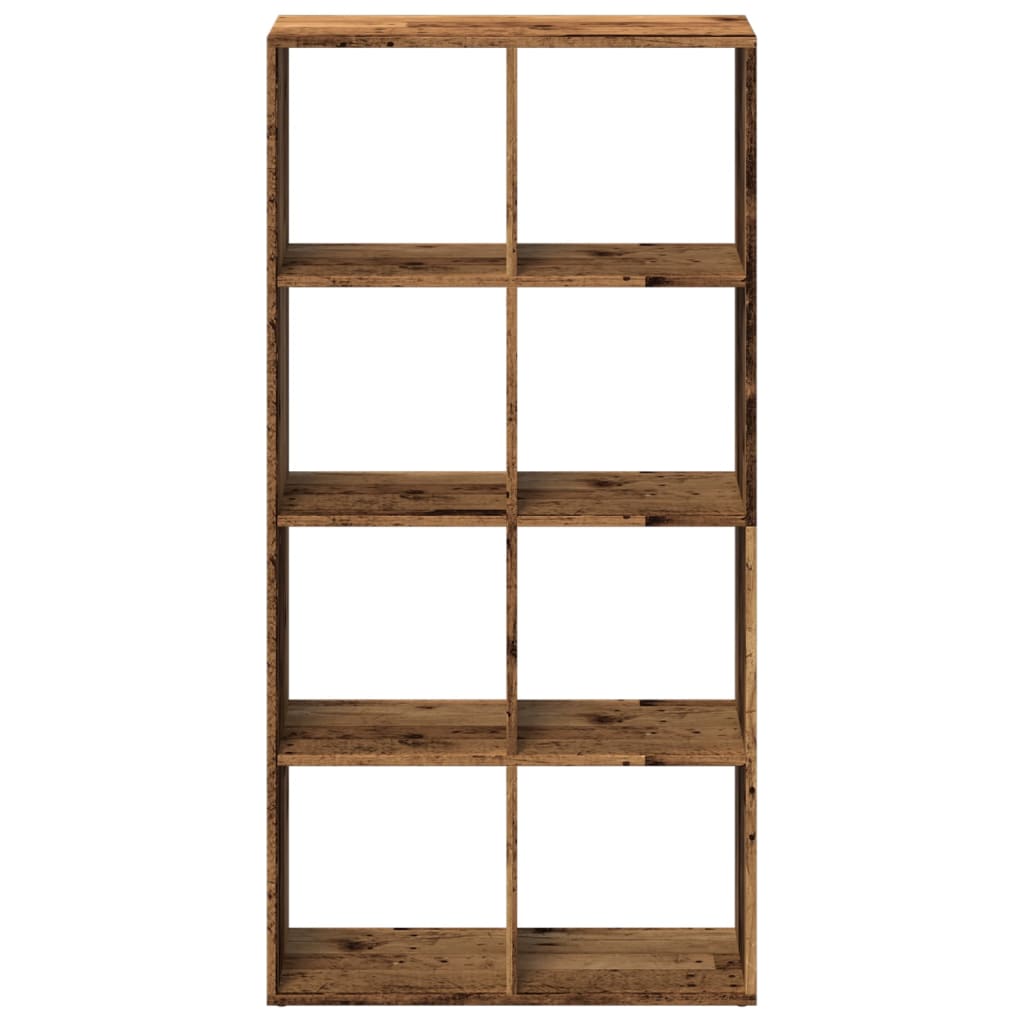 Pregrada / regal za knjige boja drva 69,5x29x137,5 cm drveni
