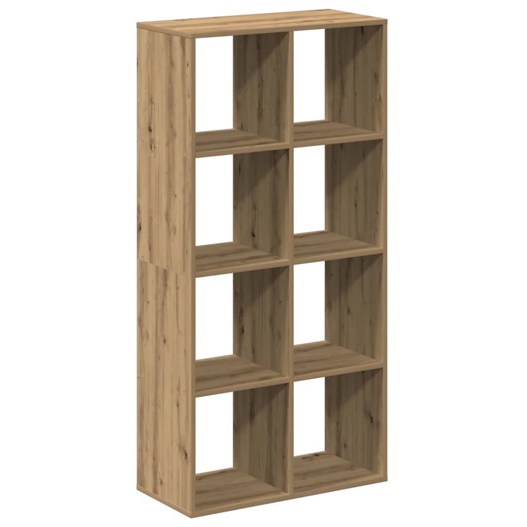 Pregrada / regal za knjige boja hrasta 69,5x29x137,5 cm drveni