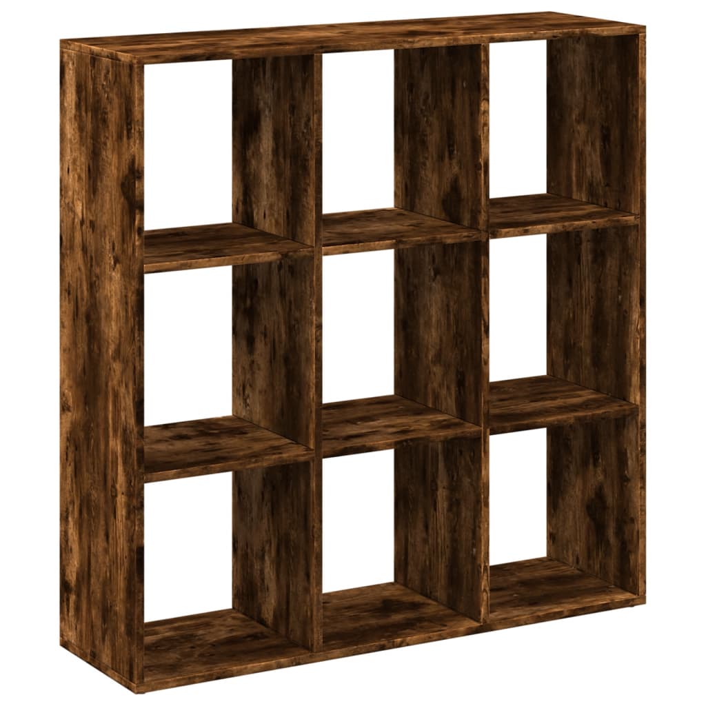 Pregrada / regal za knjige boja hrasta 102x29x103,5 cm drveni
