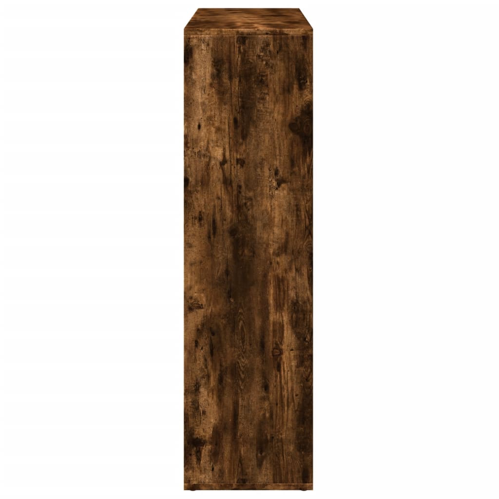 Pregrada / regal za knjige boja hrasta 102x29x103,5 cm drveni