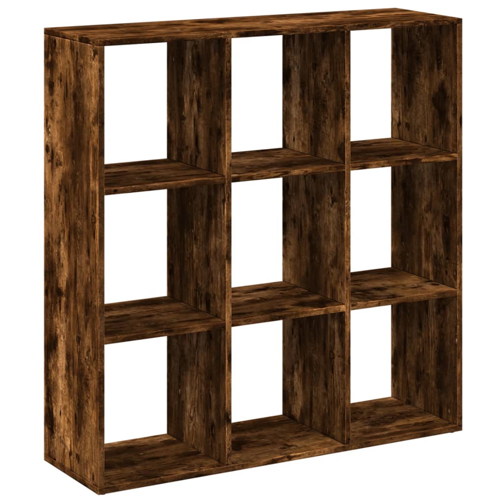 Pregrada / regal za knjige boja hrasta 102x29x103,5 cm drveni