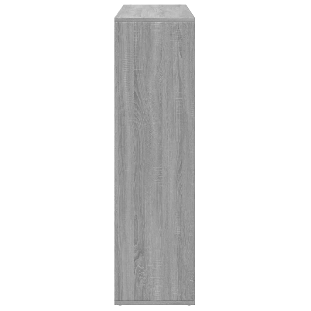 Pregrada / regal za knjige boja hrasta 102x29x103,5 cm drveni