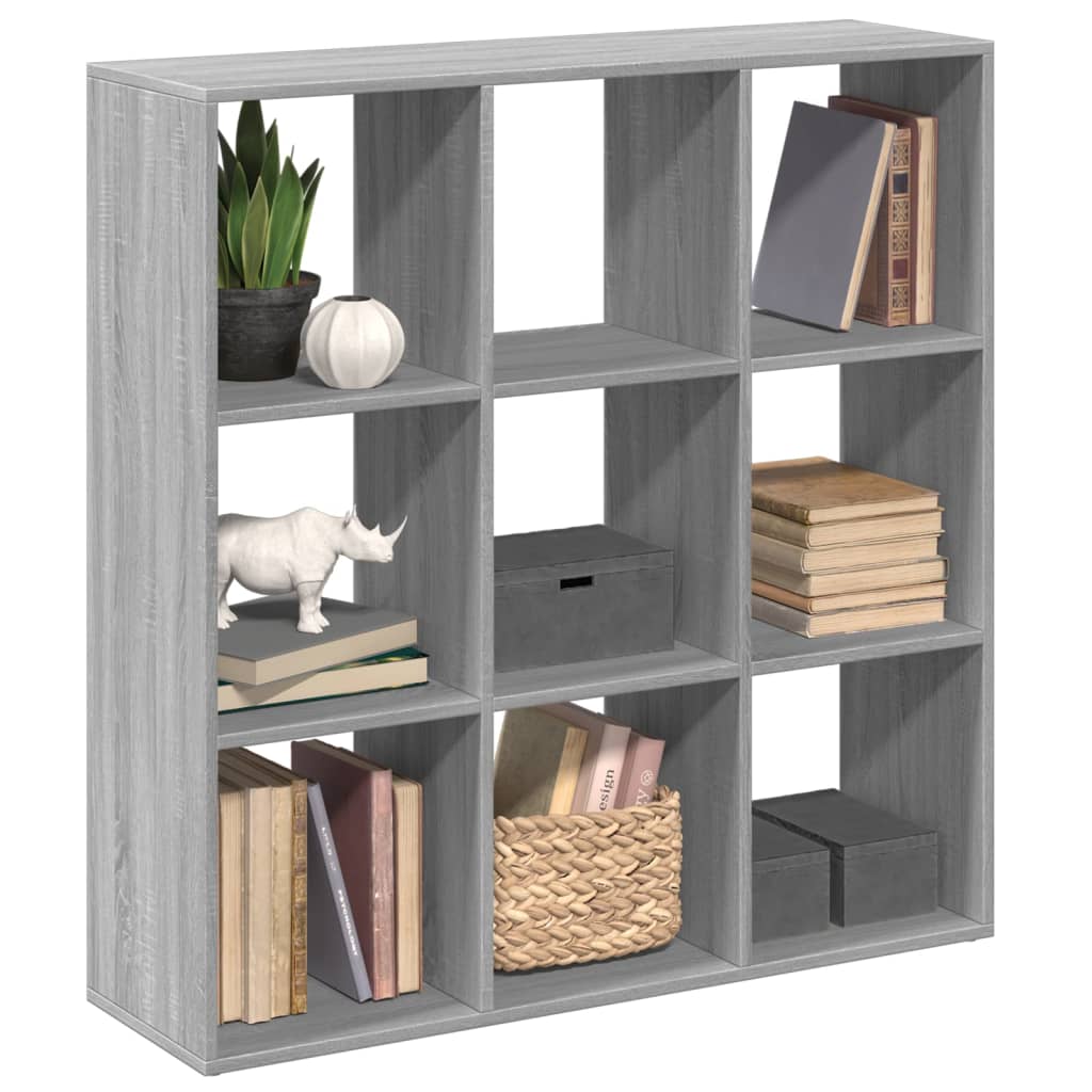 Pregrada / regal za knjige boja hrasta 102x29x103,5 cm drveni