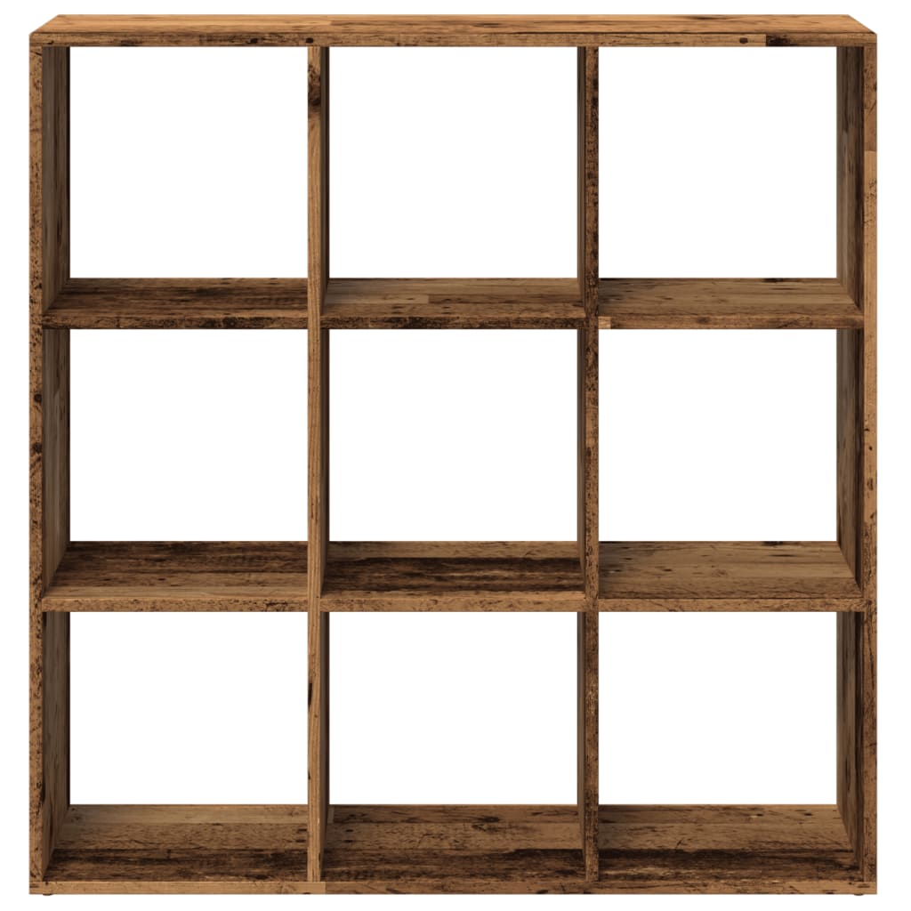 Pregrada / regal za knjige boja drva 102x29x103,5 cm drveni