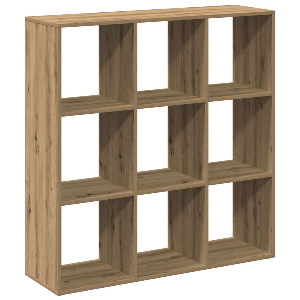 Pregrada / regal za knjige boja hrasta 102x29x103,5 cm drveni