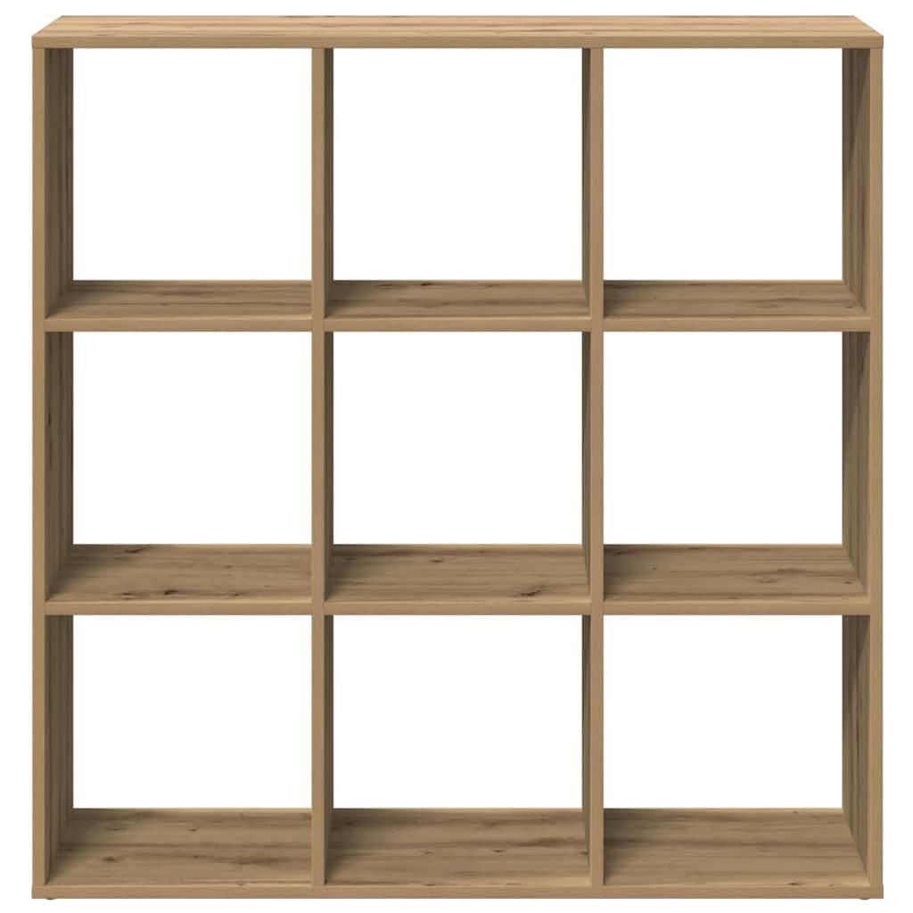 Pregrada / regal za knjige boja hrasta 102x29x103,5 cm drveni