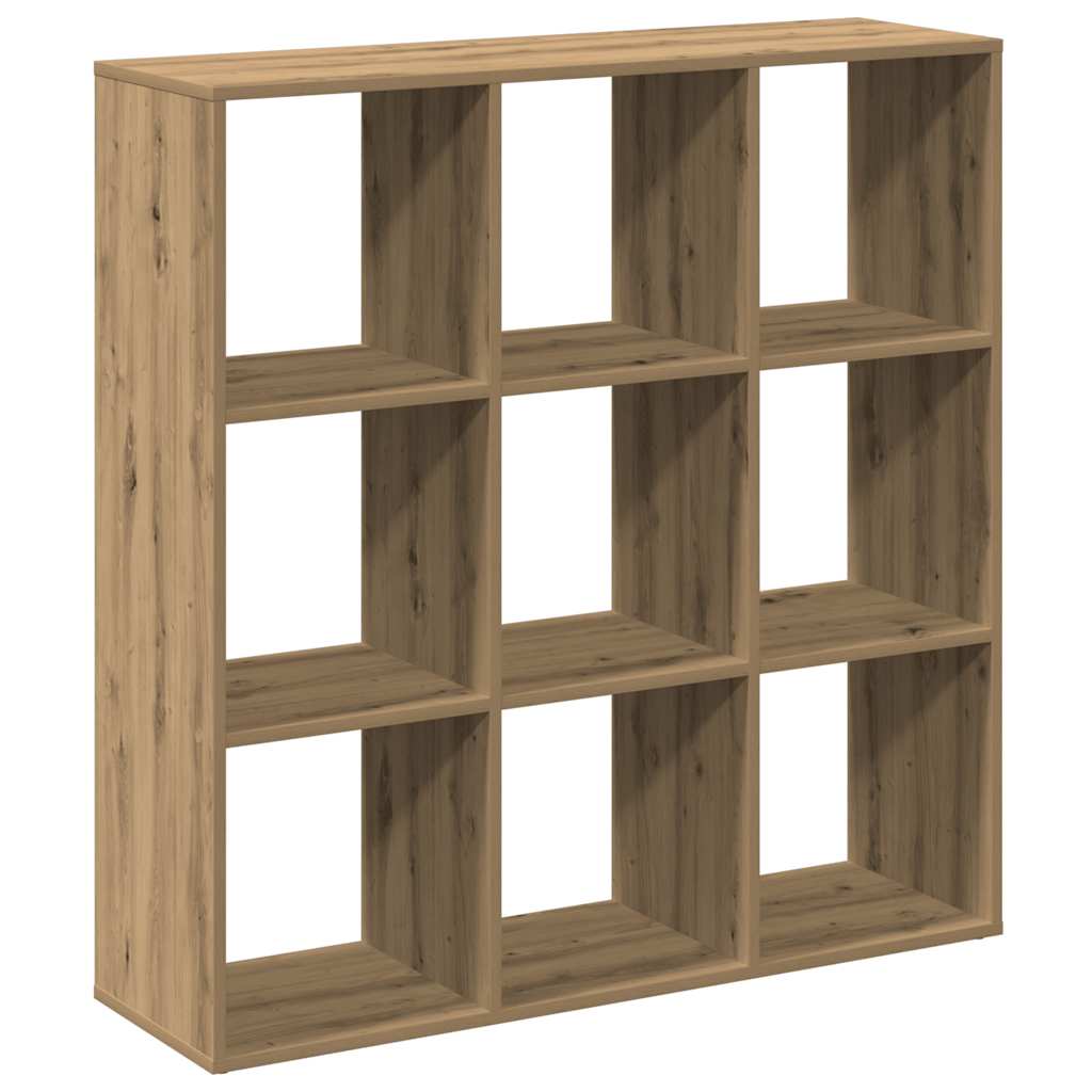 Pregrada / regal za knjige boja hrasta 102x29x103,5 cm drveni