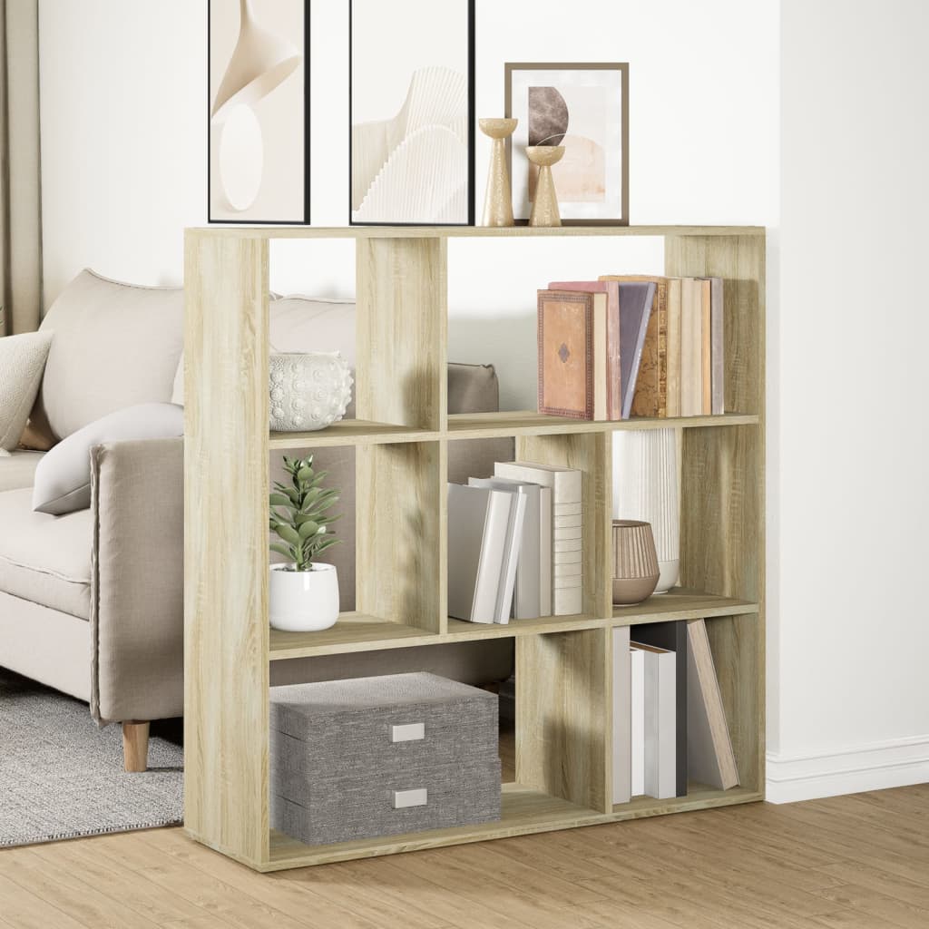 Sobna pregrada / regal za knjige 102x29x103,5 cm drveni