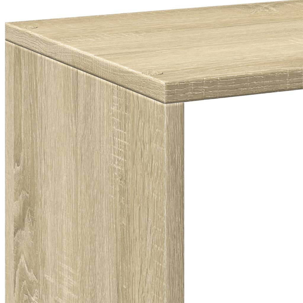Sobna pregrada / regal za knjige 102x29x103,5 cm drveni