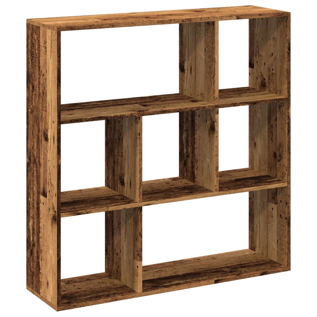Pregrada / regal za knjige boja drva 102x29x103,5 cm drveni