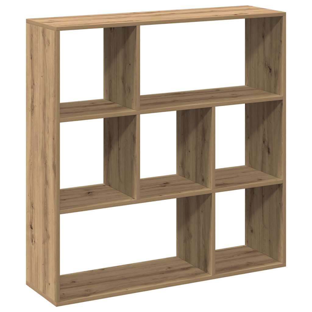 Pregrada / regal za knjige boja hrasta 102x29x103,5 cm drveni