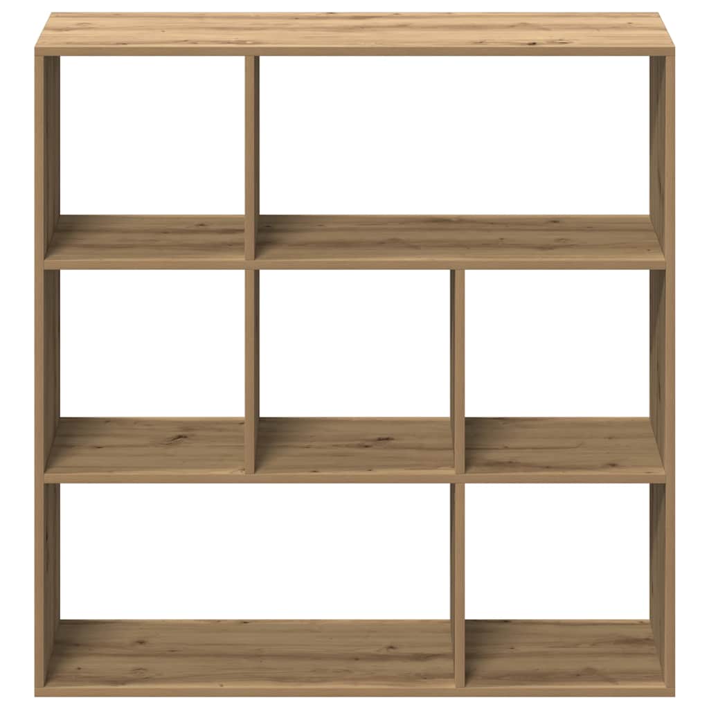 Pregrada / regal za knjige boja hrasta 102x29x103,5 cm drveni