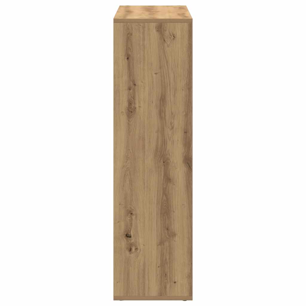 Pregrada / regal za knjige boja hrasta 102x29x103,5 cm drveni