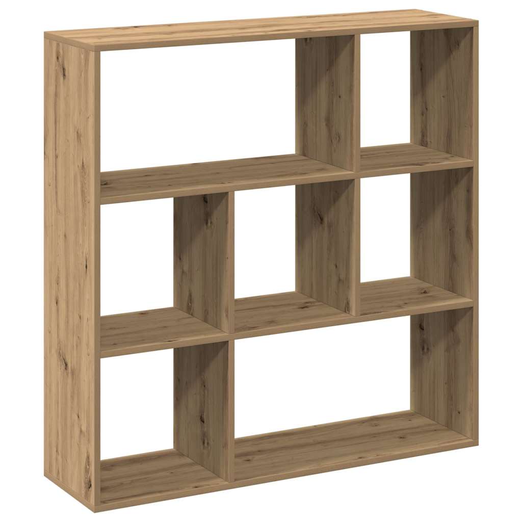 Pregrada / regal za knjige boja hrasta 102x29x103,5 cm drveni
