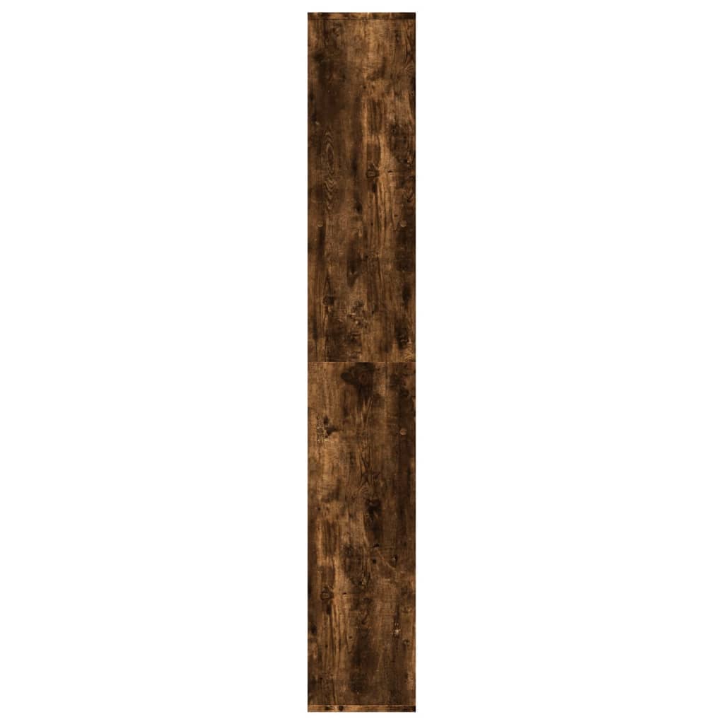 Pregrada / regal za knjige boja hrasta 67x25x161,5 cm drveni