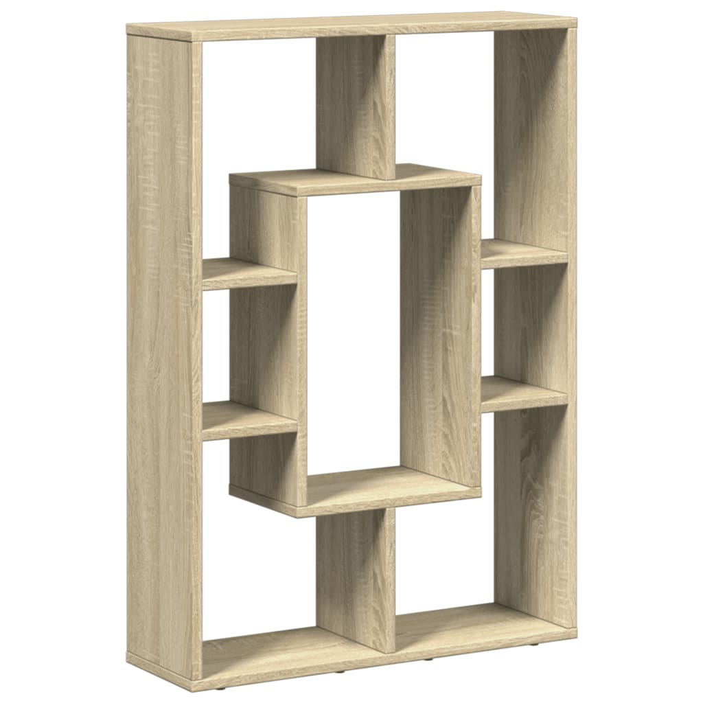 Regal za knjige boja hrasta 63x20x90 cm od konstruiranog drva