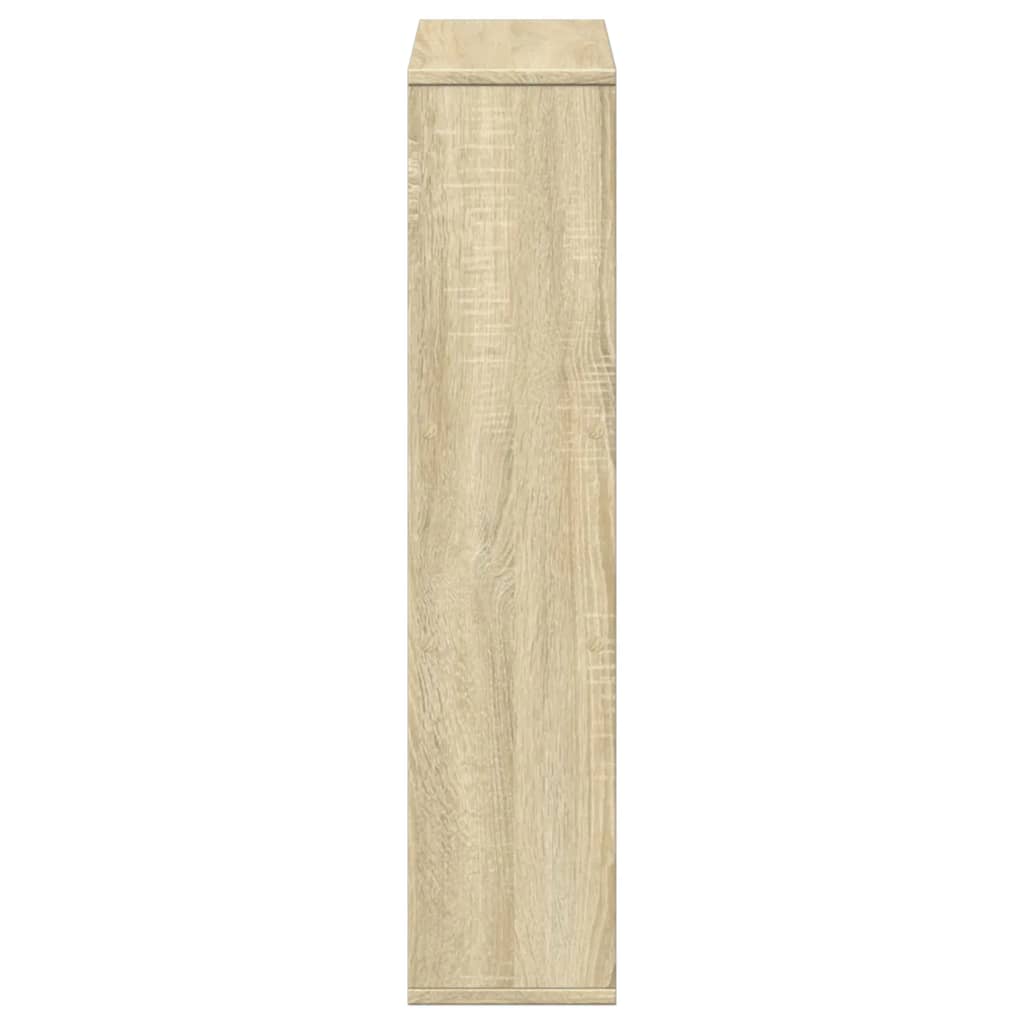 Regal za knjige boja hrasta 63x20x90 cm od konstruiranog drva