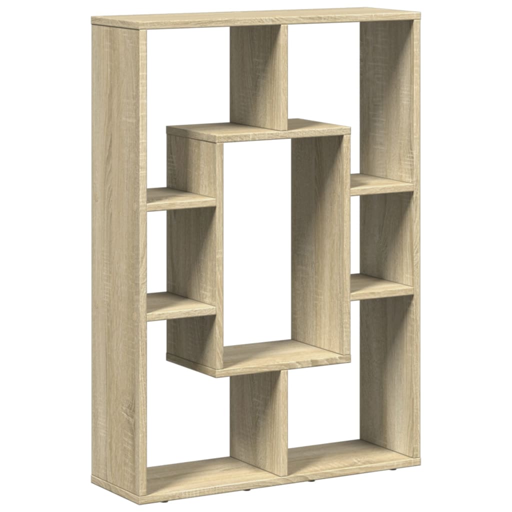 Regal za knjige boja hrasta 63x20x90 cm od konstruiranog drva