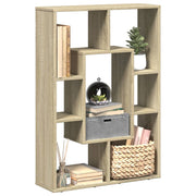 Regal za knjige boja hrasta 63x20x90 cm od konstruiranog drva