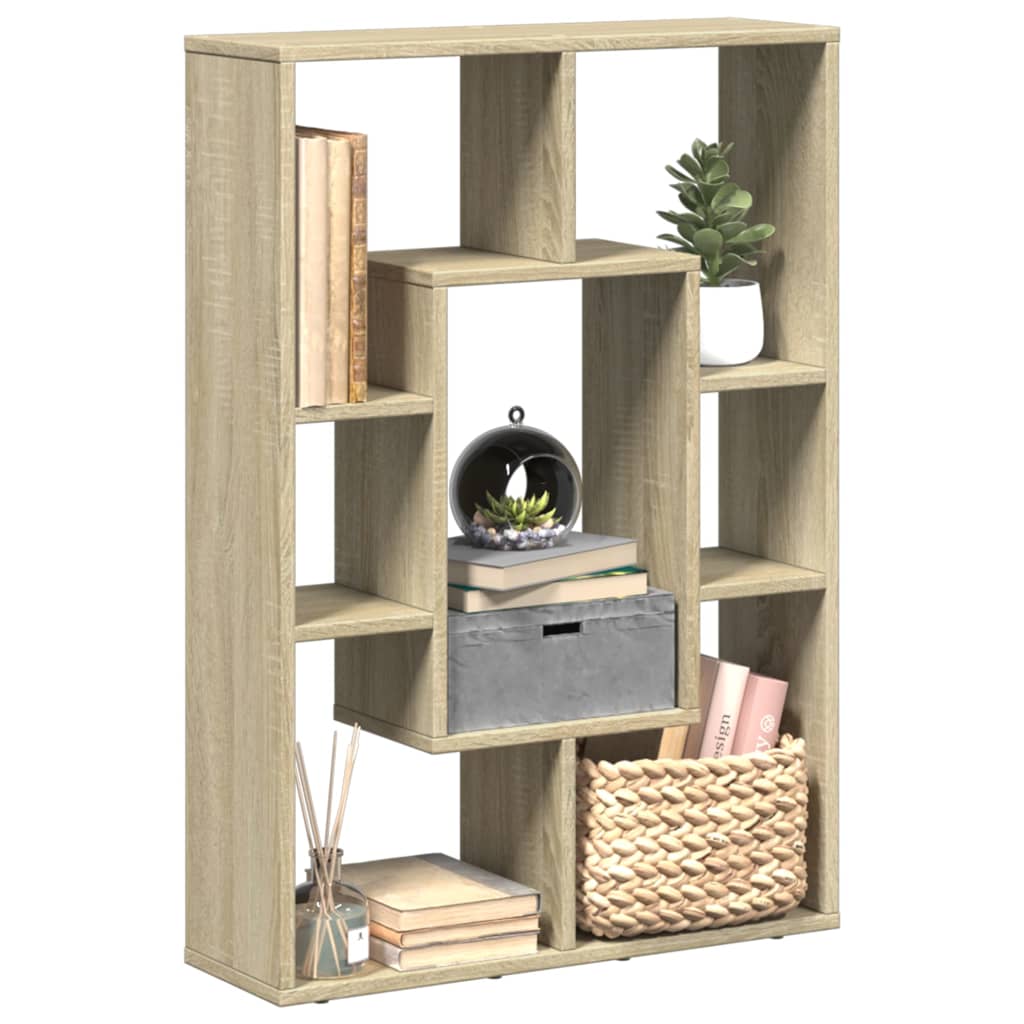 Regal za knjige boja hrasta 63x20x90 cm od konstruiranog drva