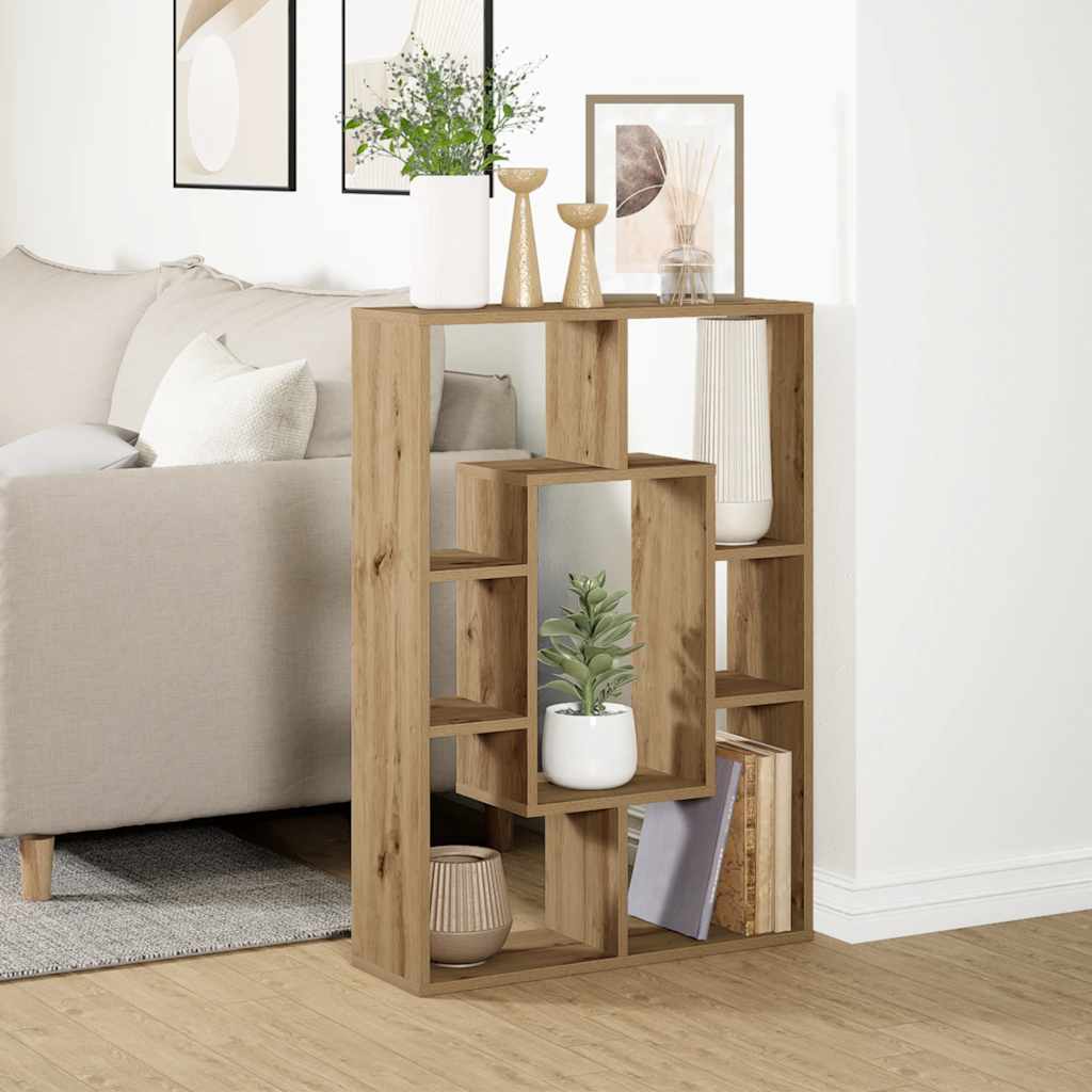 Regal za knjige boja hrasta 63x20x90 cm konstruirano drvo