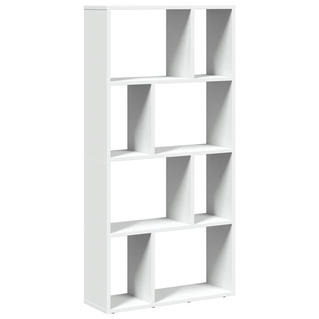 Biblioteka bijela 60x20x120,5 cm, inženjerski drvo