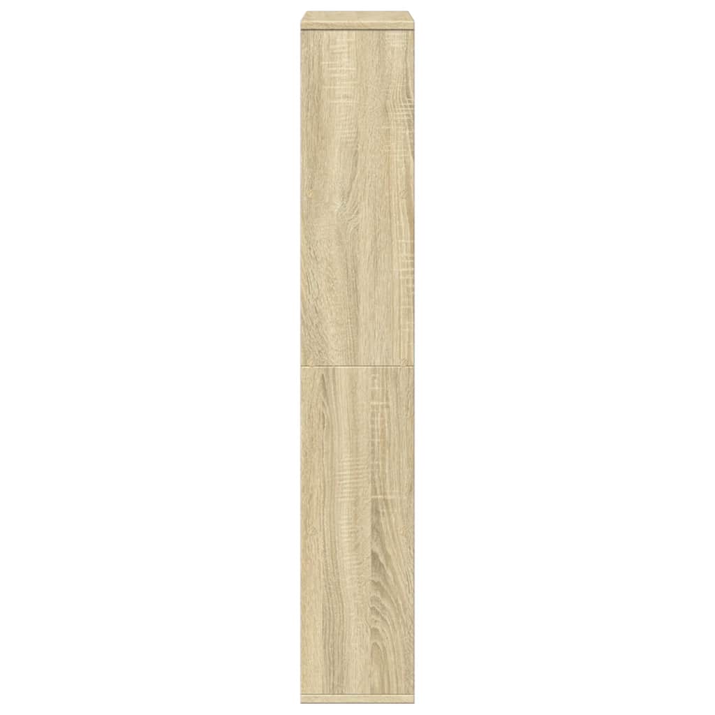 Regal za knjige boja hrasta 60x20x120,5 cm od konstruiranog drva