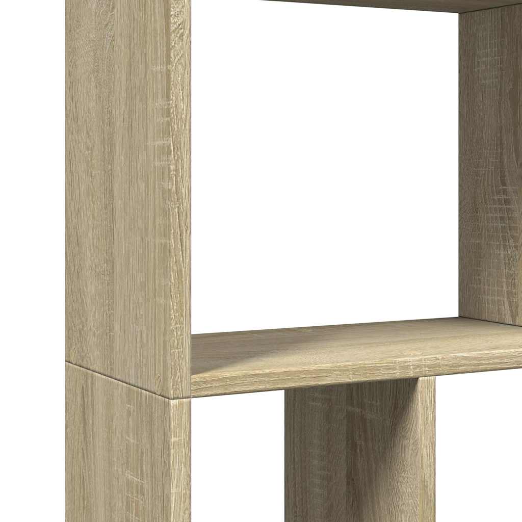 Regal za knjige boja hrasta 60x20x120,5 cm od konstruiranog drva