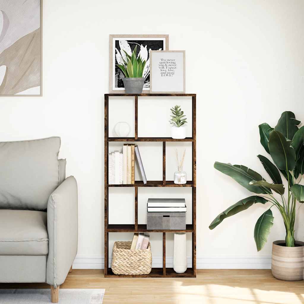 Regal za knjige boja hrasta 60x20x120,5 cm konstruirano drvo