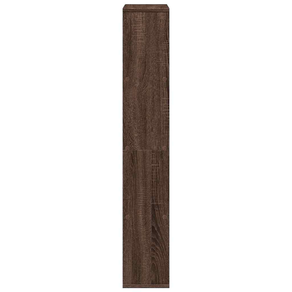 Regal za knjige boja hrasta 60x20x120,5 cm konstruirano drvo