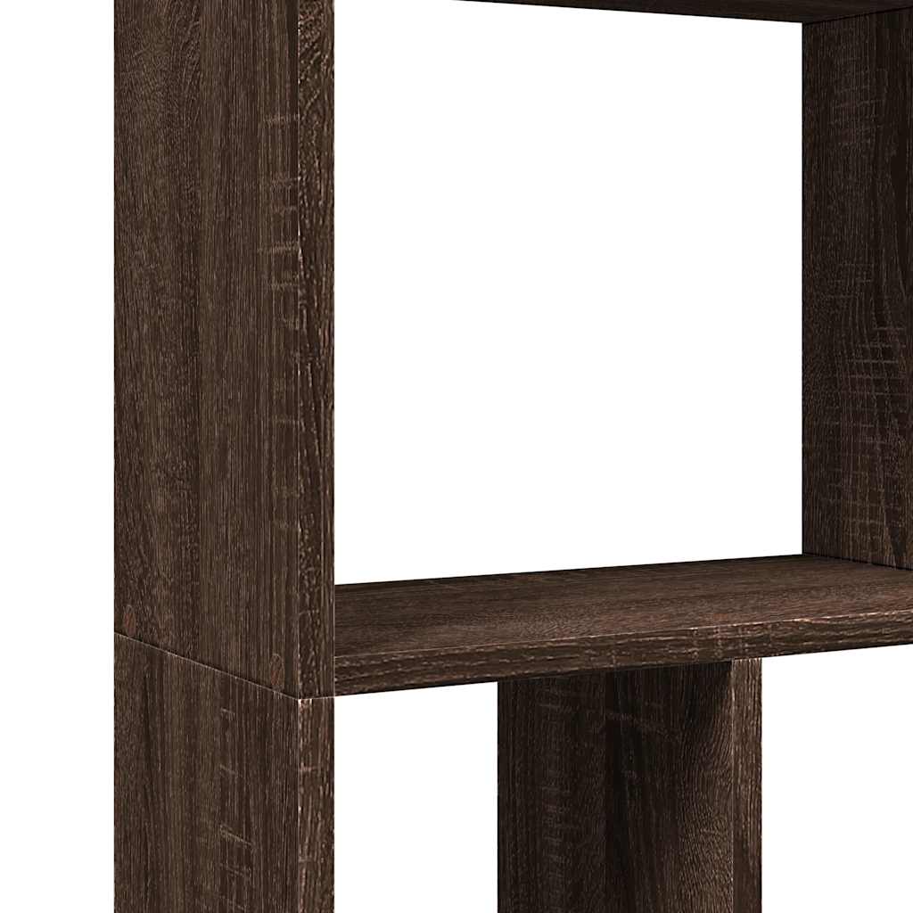 Regal za knjige boja hrasta 60x20x120,5 cm konstruirano drvo
