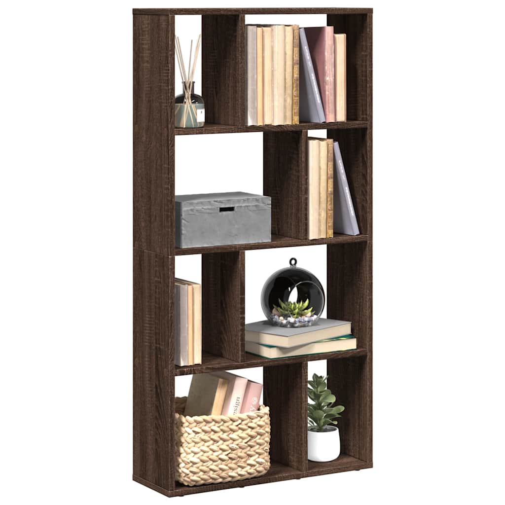 Regal za knjige boja hrasta 60x20x120,5 cm konstruirano drvo