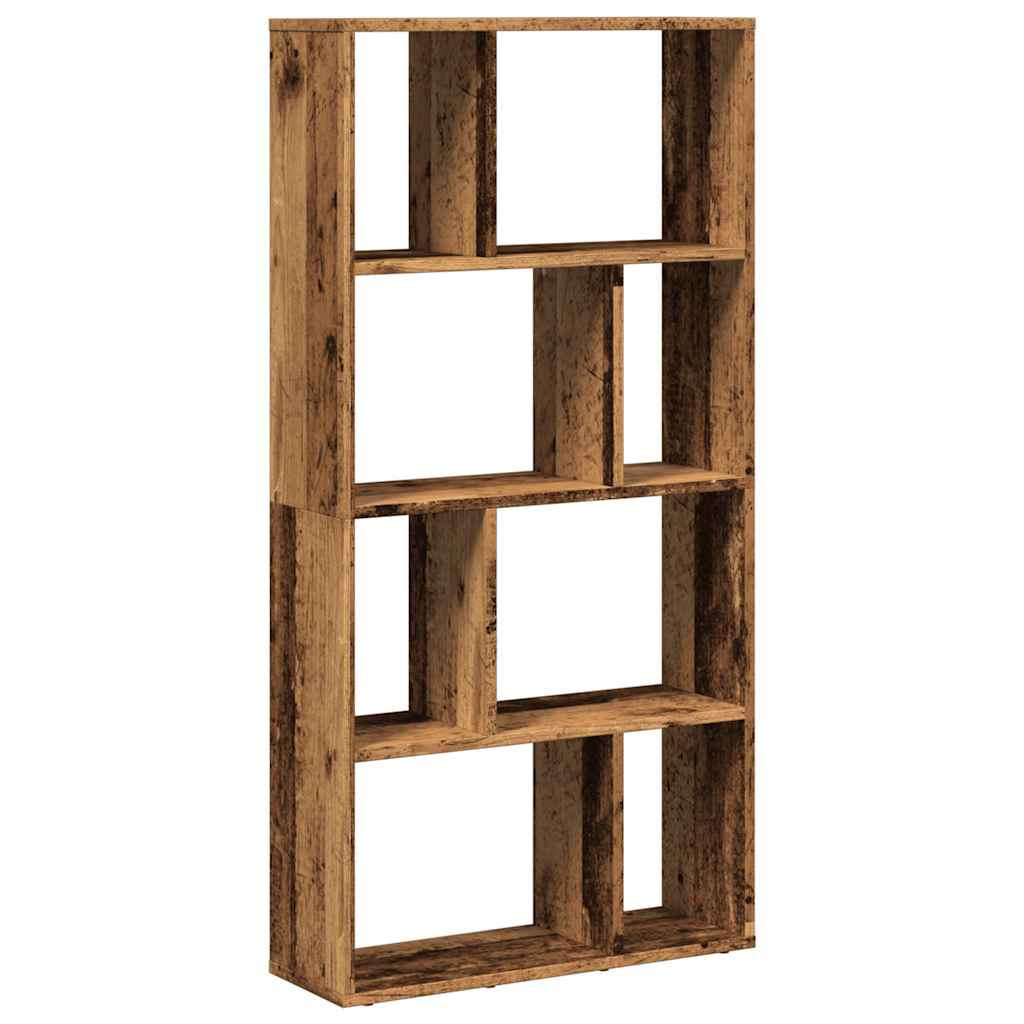 Regal za knjige boja starog drva 60x20x120,5 cm konstruirano drvo