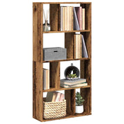 Regal za knjige boja starog drva 60x20x120,5 cm konstruirano drvo