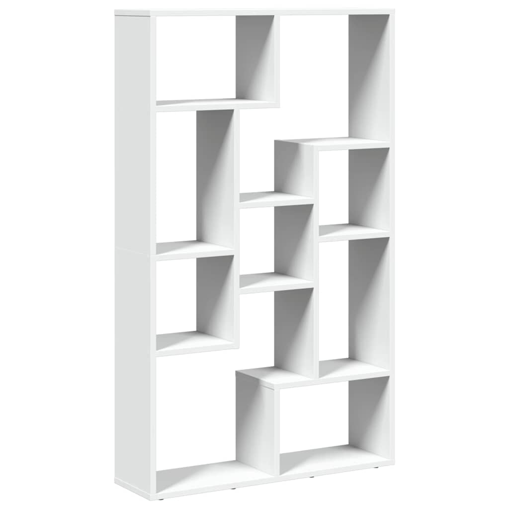 Regal za knjige bijeli 72 x 20 x 120,5 cm od konstruiranog drva