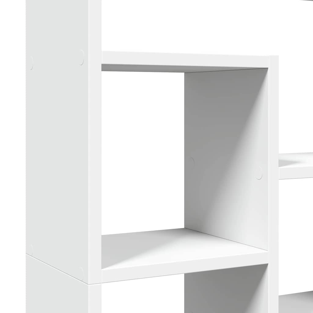 Regal za knjige bijeli 72 x 20 x 120,5 cm od konstruiranog drva